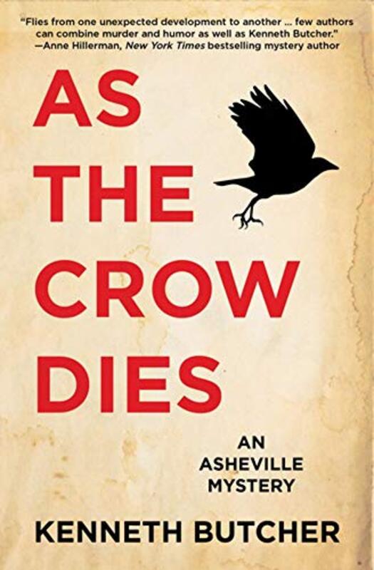 Book cover for "As the Crow Dies" by Kenneth Butcher