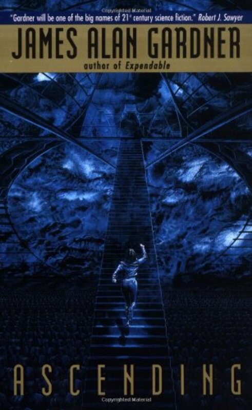 Book cover for "Ascending" by James Alan Gardner