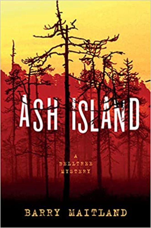 Book cover for "Ash Island" by Barry Maitland