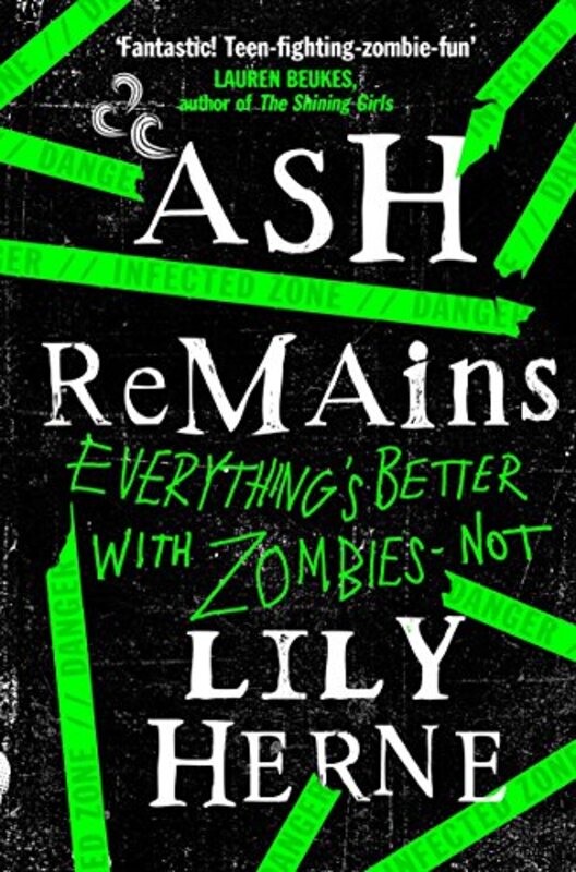 Book cover for "Ash Remains" by Sarah Lotz