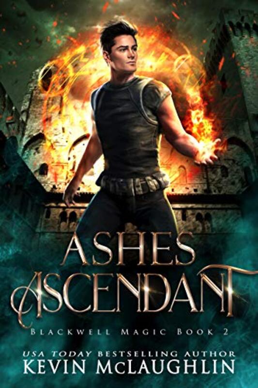 Book cover for "Ashes Ascendant" by Kevin McLaughlin