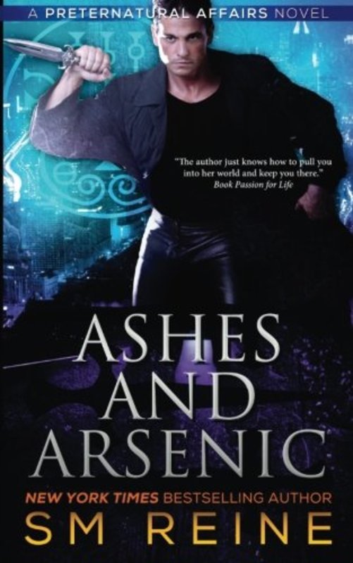 Book cover for "Ashes and Arsenic" by SM Reine