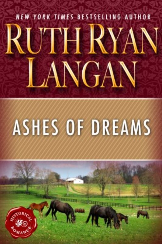 Book cover for "Ashes of Dreams" by Ruth Langan