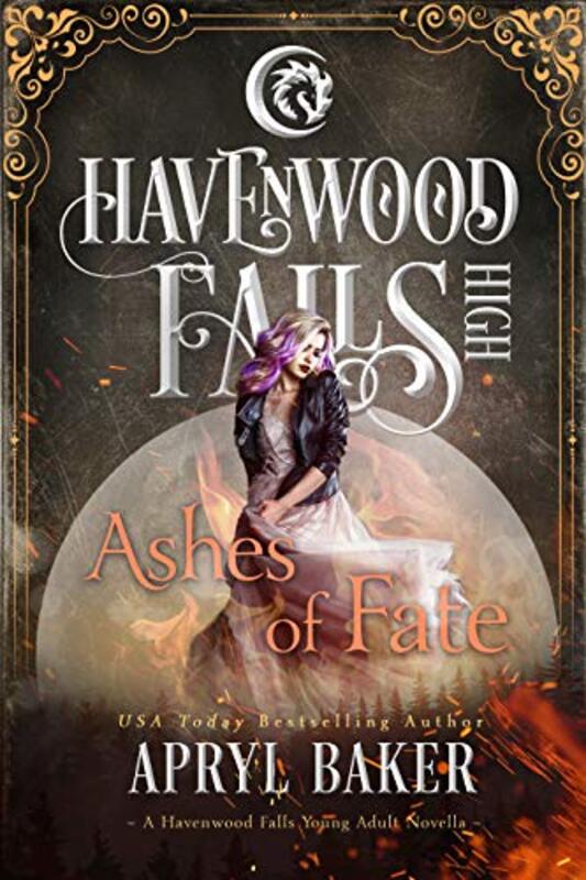 Book cover for "Ashes of Fate" by Apryl Baker