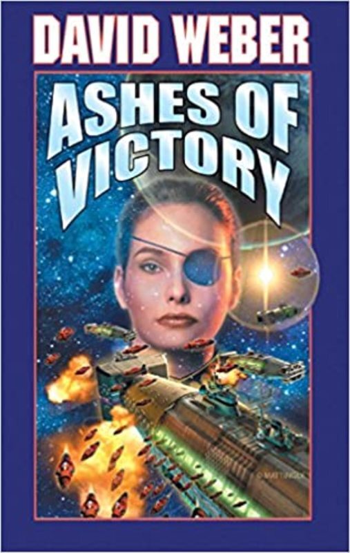 Book cover for "Ashes of Victory" by David Weber