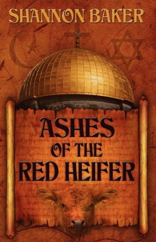 Book cover for "Ashes of the Red Heifer" by Shannon Baker