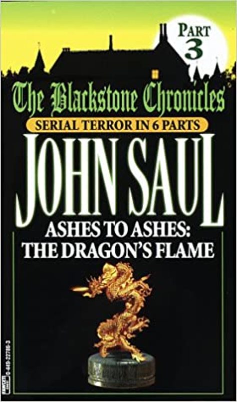 Book cover for "Ashes to Ashes" by John Saul