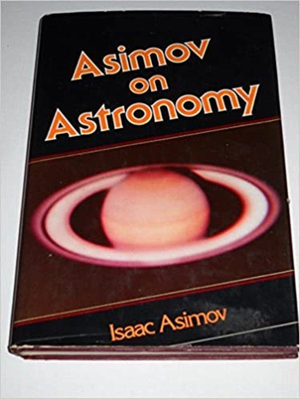 Book cover for "Asimov on Astronomy" by Isaac Asimov