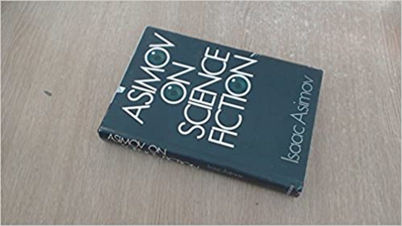 Book cover for "Asimov on Science Fiction" by Isaac Asimov