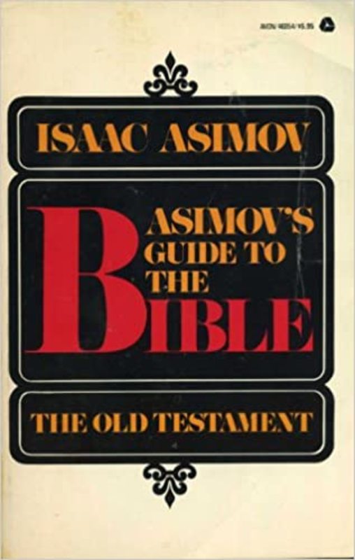 Book cover for "Asimov's Guide to the Bible" by Isaac Asimov