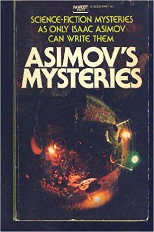 Book cover for "Asimov's Mysteries" by Isaac Asimov