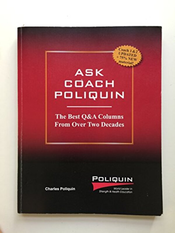 Book cover for "Ask Coach Poliquin"