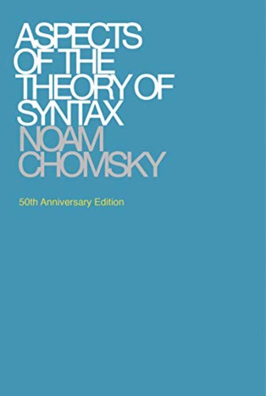 Book cover for "Aspects of the Theory of Syntax"
