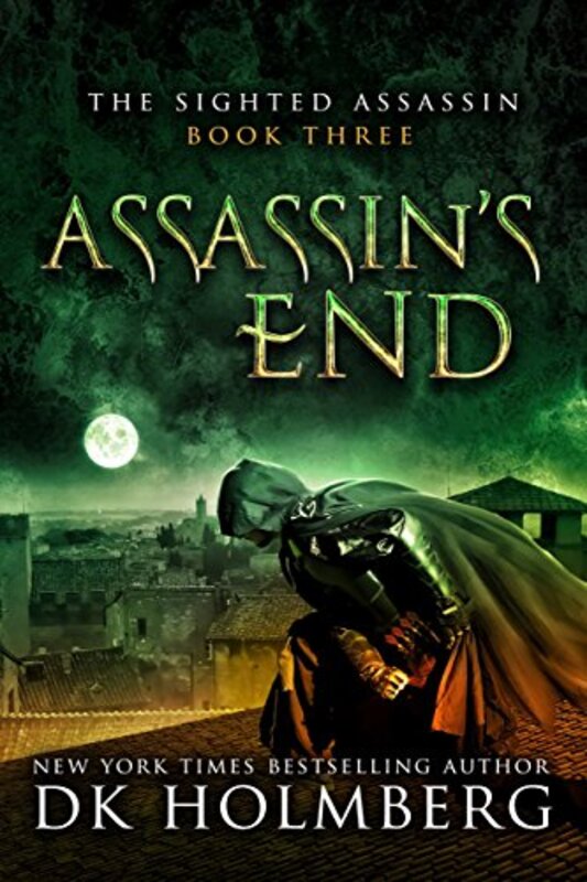 Book cover for "Assassin's End" by DK Holmberg