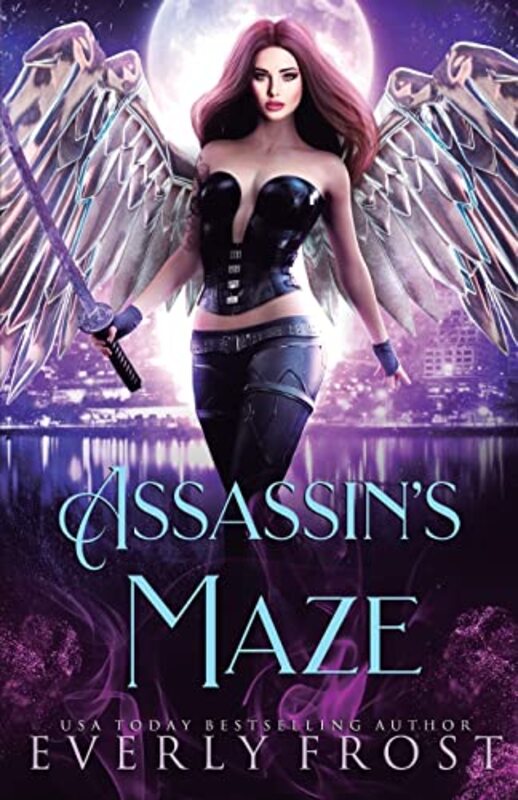 Book cover for "Assassin's Maze" by Everly Frost