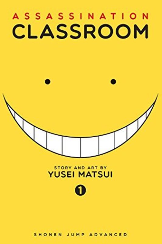 Book cover for "Assassination Classroom, Vol. 01" by Yūsei Matsui