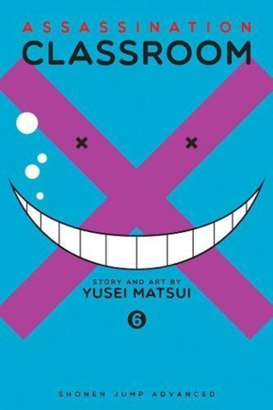 Book cover for "Assassination Classroom, Vol. 06: Swim Time" by Yūsei Matsui