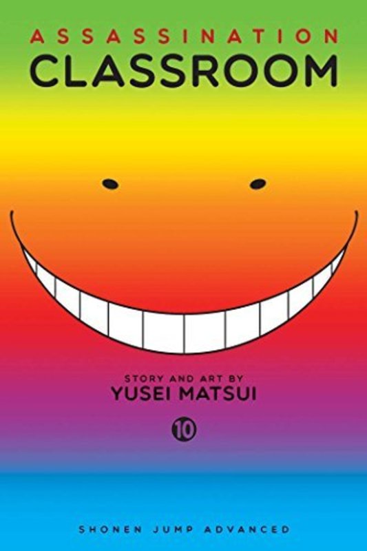 Book cover for "Assassination Classroom, Vol. 10" by Yūsei Matsui