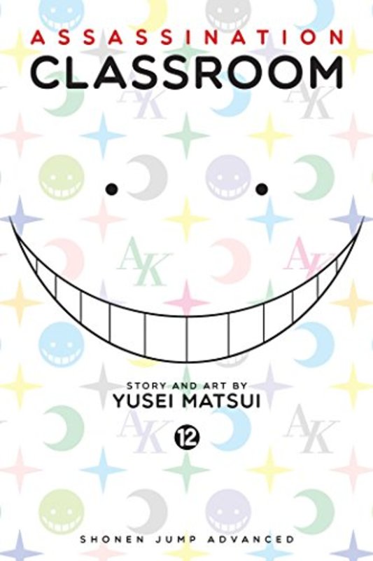 Book cover for "Assassination Classroom, Vol. 12" by Yūsei Matsui
