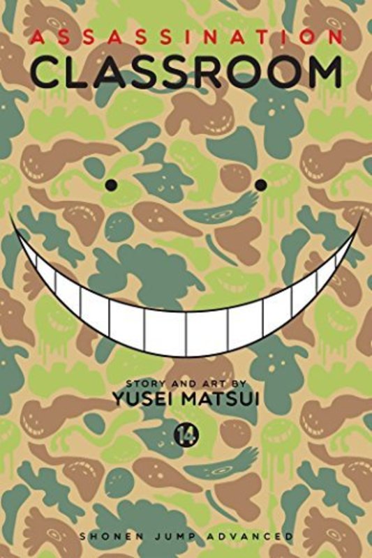 Book cover for "Assassination Classroom, Vol. 14" by Yūsei Matsui