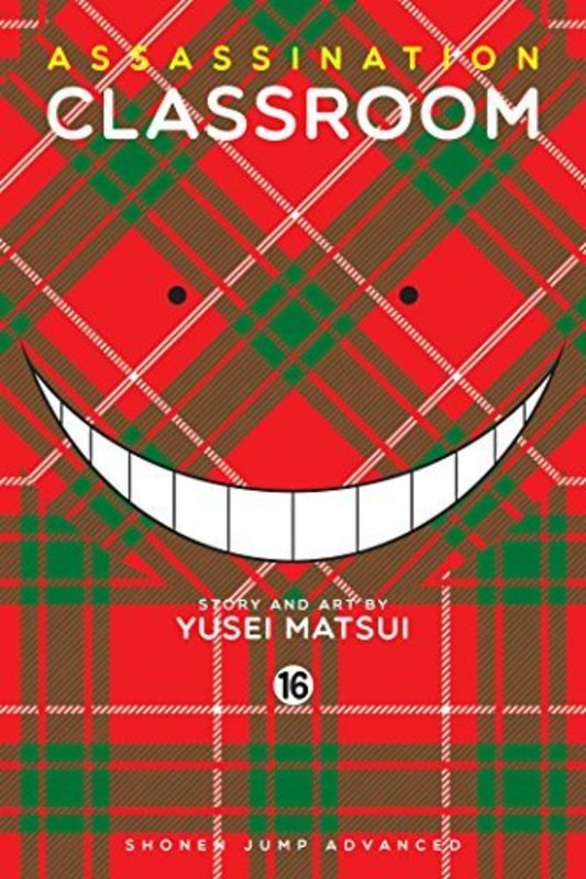 Book cover for "Assassination Classroom, Vol. 16" by Yūsei Matsui