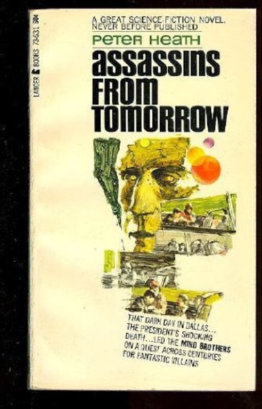 Book cover for "Assassins from Tomorrow" by Robert Irvine