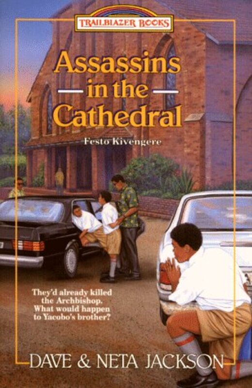 Book cover for "Assassins in the Cathedral" by Dave and Neta Jackson