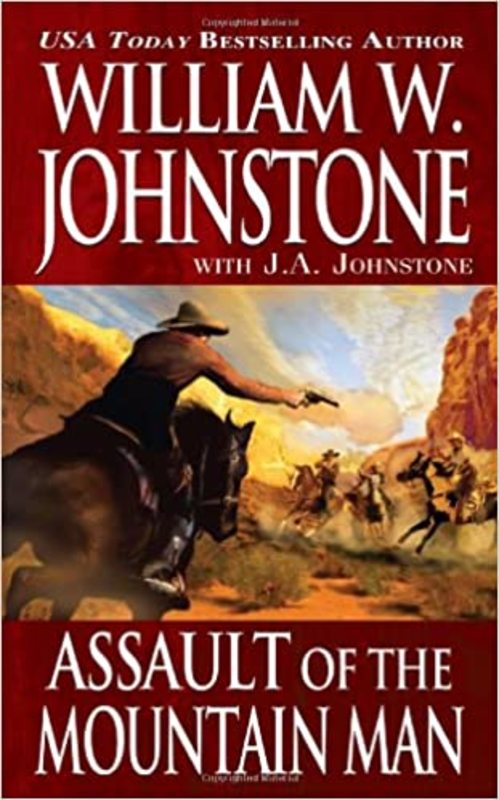 Book cover for "Assault of the Mountain Man" by William W. Johnstone