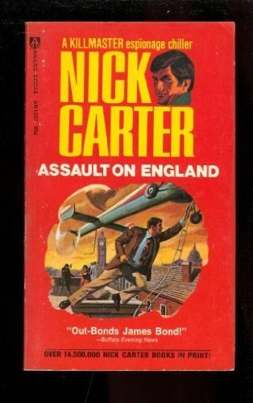 Book cover for "Assault on England" by Nick Carter