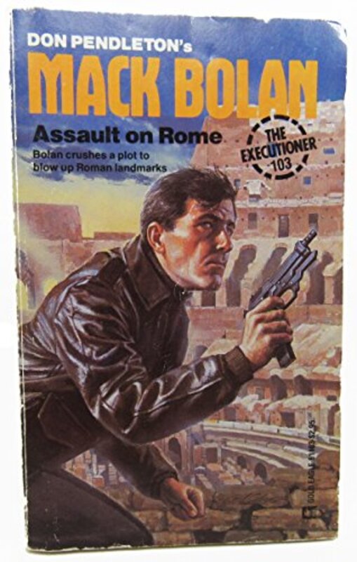 Book cover for "Assault on Rome" by Don Pendleton