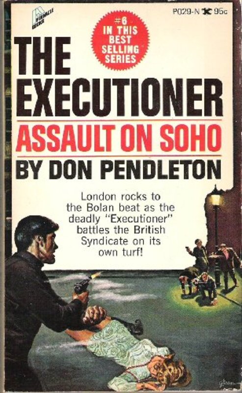 Book cover for "Assault on Soho" by Don Pendleton