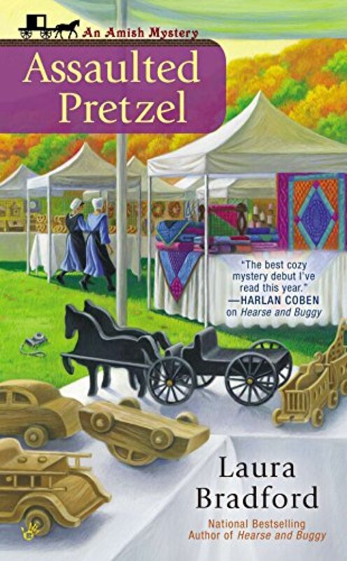 Book cover for "Assaulted Pretzel" by Laura Bradford