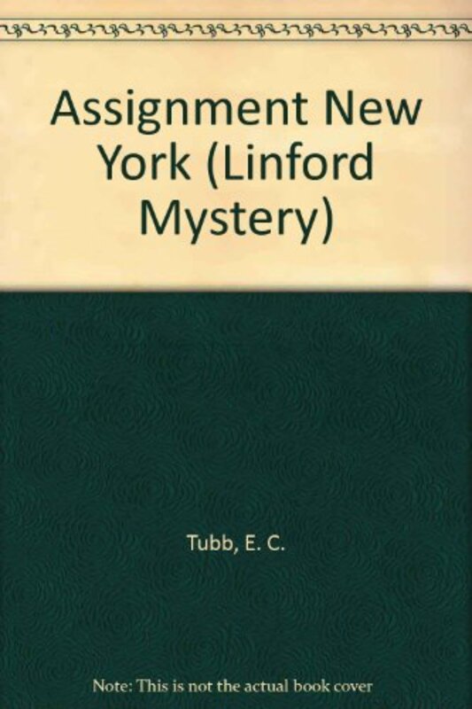Book cover for "Assignment New York" by EC Tubb