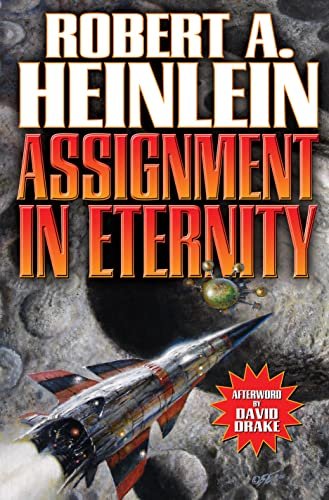 Book cover for "Assignment in Eternity" by Robert A Heinlein