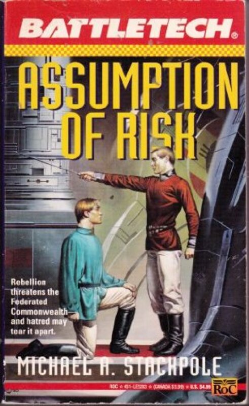 Book cover for "Assumption of Risk" by Michael A Stackpole