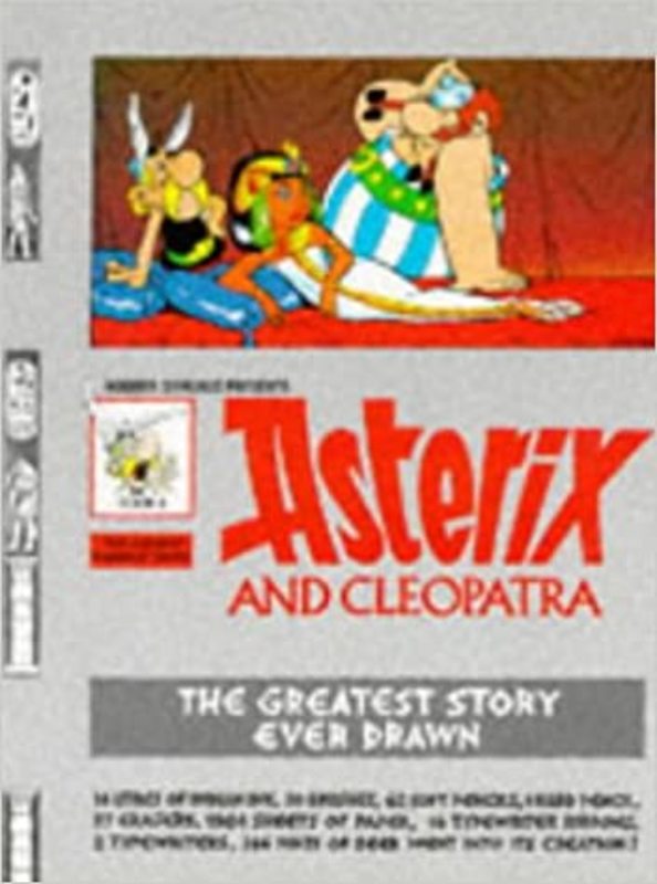Book cover for "Asterix and Cleopatra" by Goscinny