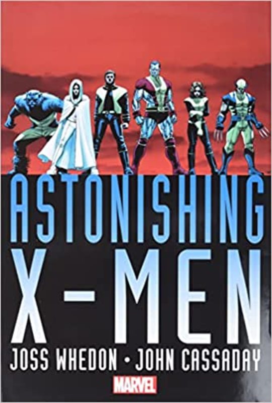 Book cover for "Astonishing X-Men" by Joss Whedon