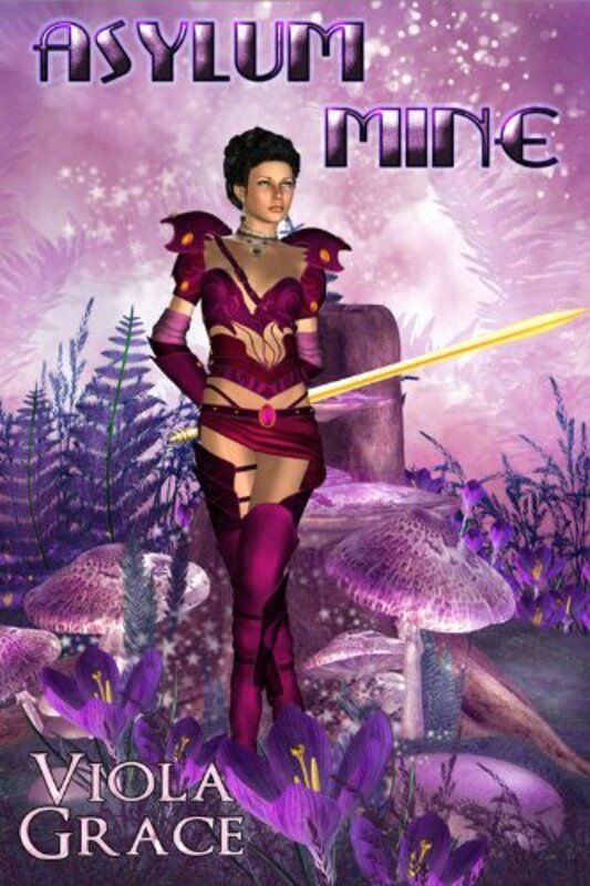 Book cover for "Asylum Mine" by Viola Grace