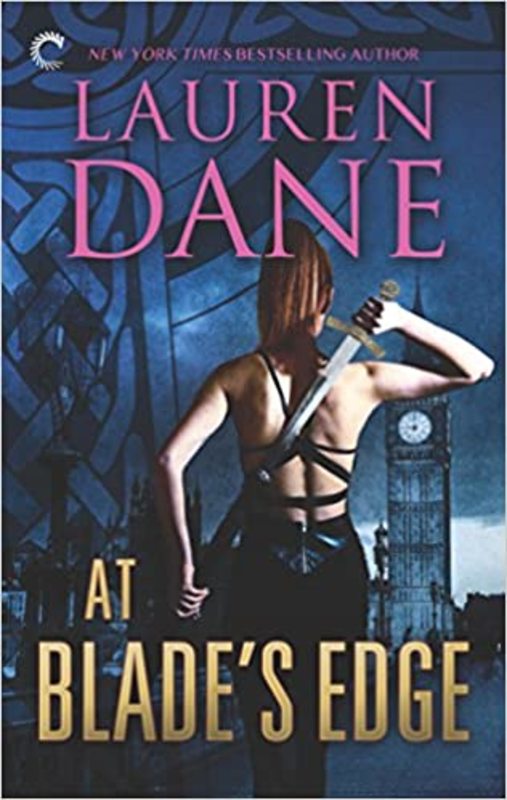 Book cover for "At Blade's Edge" by Lauren Dane