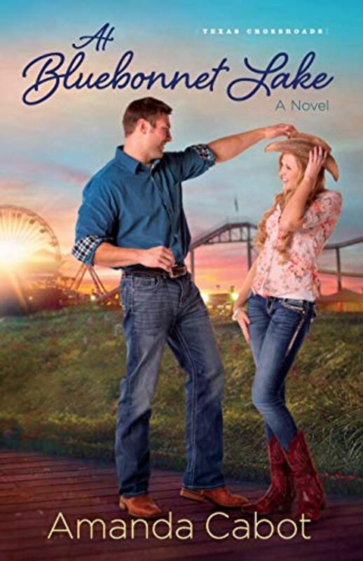 Book cover for "At Bluebonnet Lake" by Amanda Cabot
