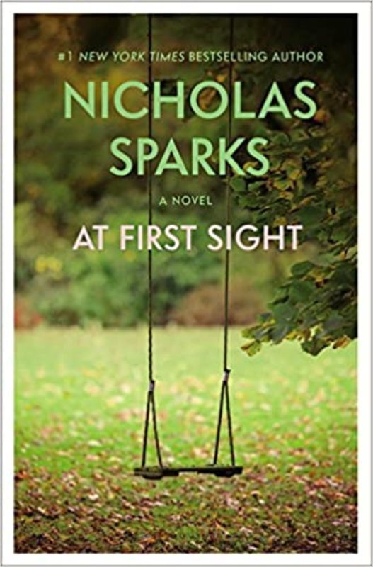 Book cover for "At First Sight" by Nicholas Sparks