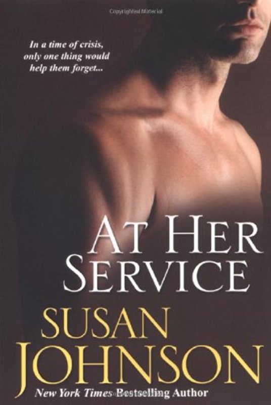 Book cover for "At Her Service" by Susan Johnson