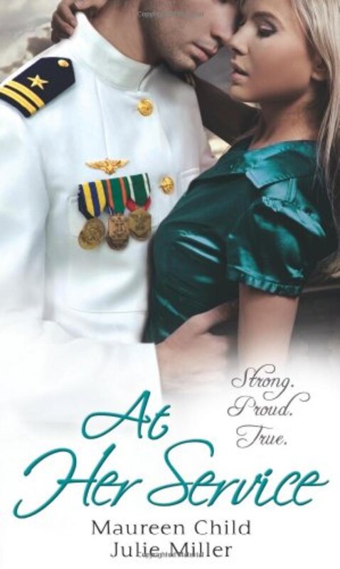 Book cover for "At Her Service" by Maureen Child