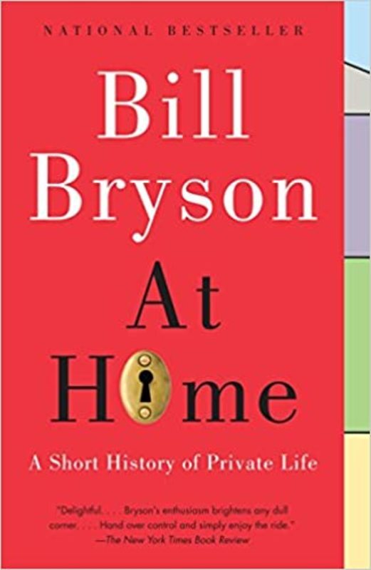 Book cover for "At Home" by Bill Bryson