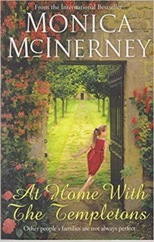 Book cover for "At Home With the Templetons" by Monica McInerney