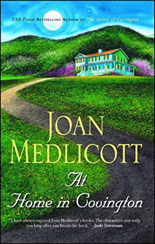 Book cover for "At Home in Covington" by Joan Medlicott