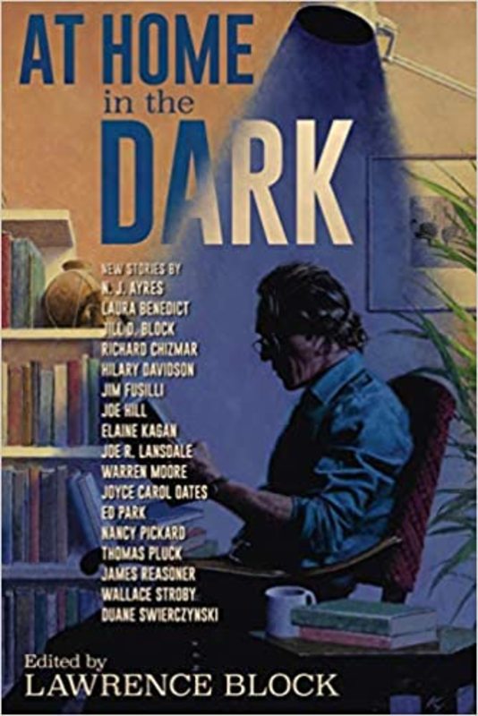 Book cover for "At Home in the Dark" by Lawrence Block