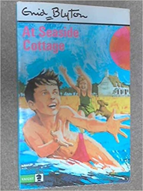 Book cover for "At Seaside Cottage" by Enid Blyton