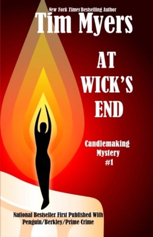 Book cover for "At Wick's End" by Tim Myers