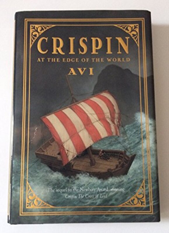 Book cover for "At the Edge of the World" by Avi